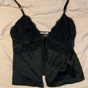 Abercrombie & Fitch Black Lace Top